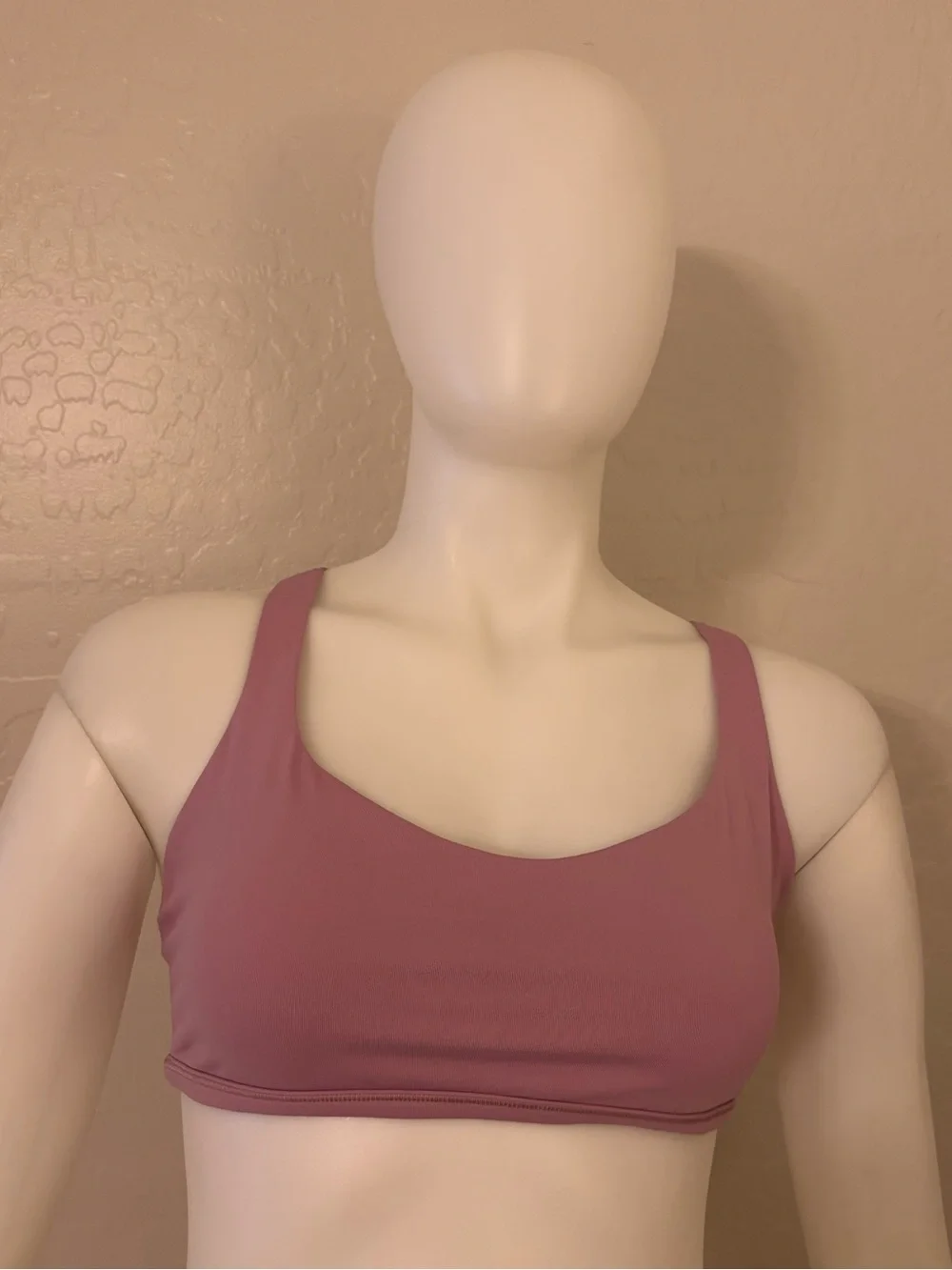 Lululemon Free To Be Bra (Wild) Vintage Mauve Size 10